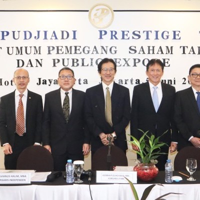 GMS of PT Pudjiadi Prestige Tbk. Running Successfully: Building With Quality, Committed to Integrity